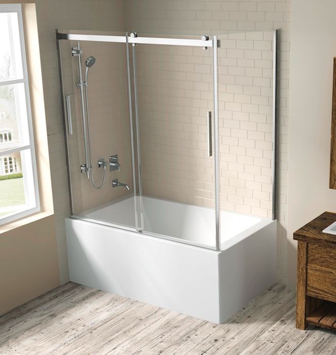 Hydria-R Porte Hydria 2 Côtés Pour Bain 60 po x 31 po