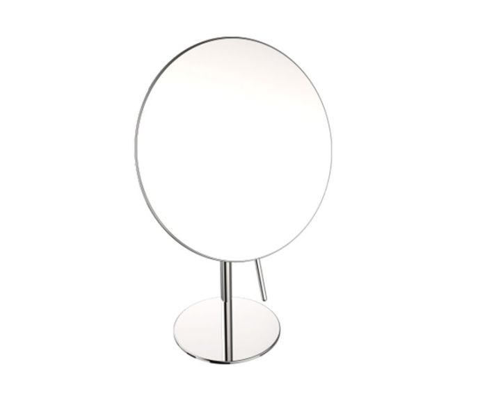 autoportant Round simple face Mirror Mirror KCM-FS-RD-8 chrome poli