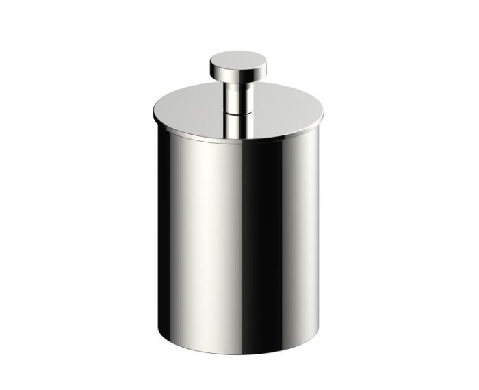 Large Size Bathroom Vanity Countertop Canister OSLO KCT-RD-T-L nickel poli