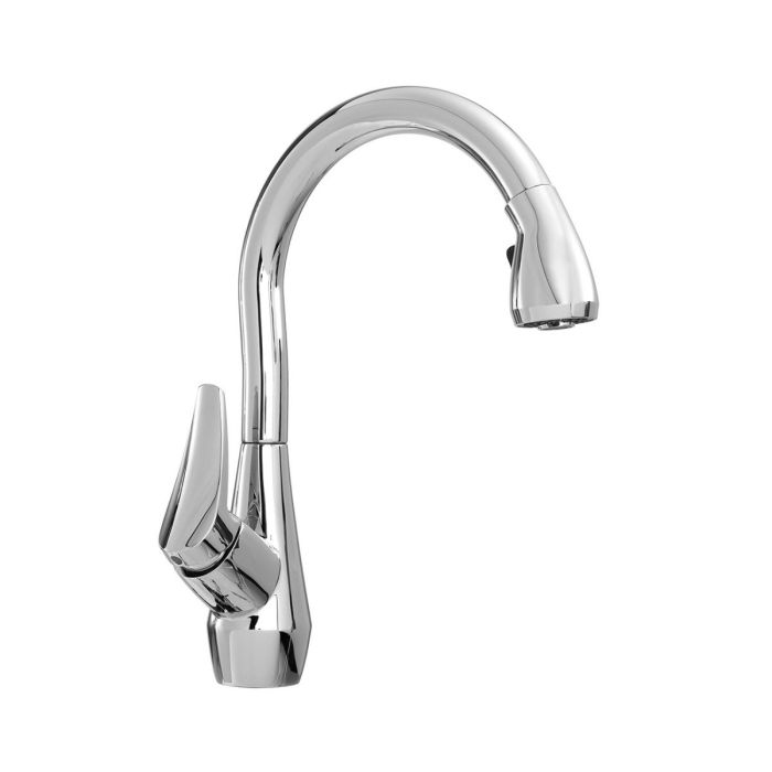 Diver Robinet de cuisine avec douchette Neris 60 po Chrome