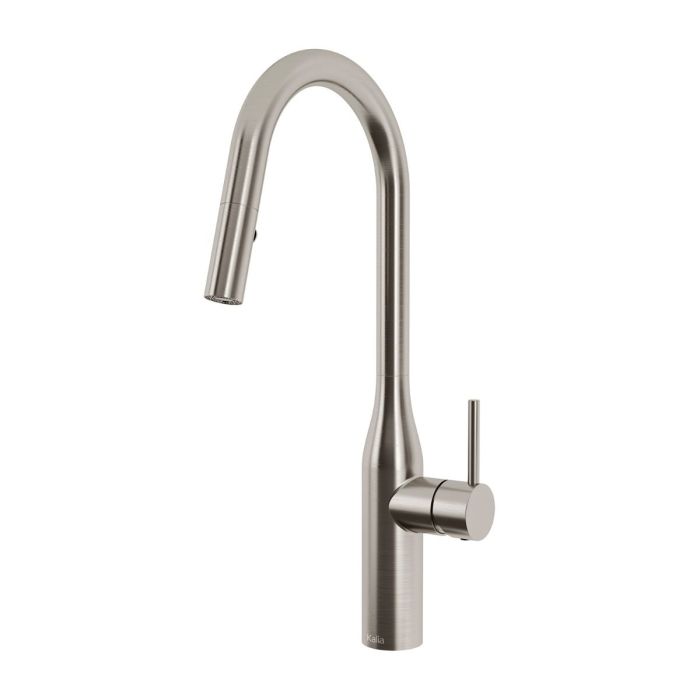 Robinet de cuisine monocommande Kaviar 3/8 po Inox PVS