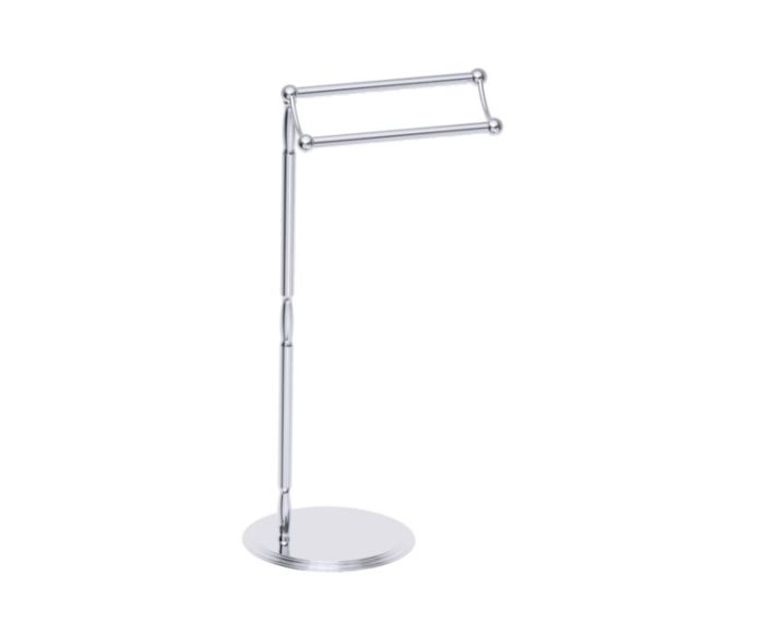 double Towel Rail autoportant KFS-FL-SP-DTR chrome poli