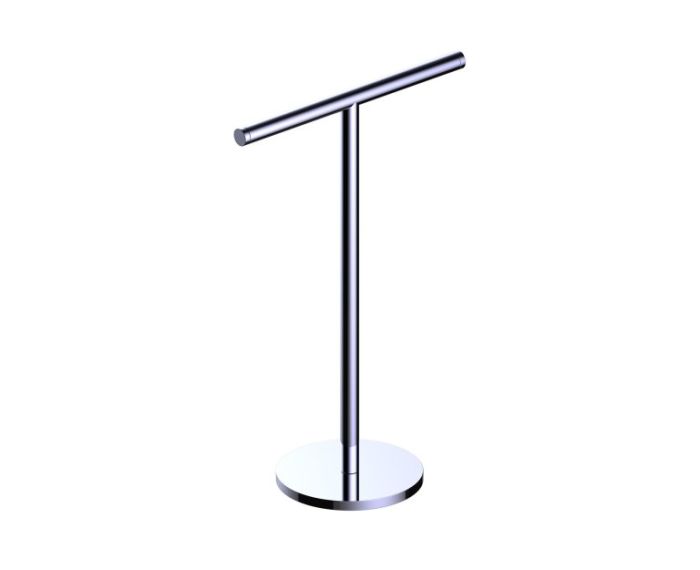 Round Hand Towel Holder autoportant KFS-HTH-RD chrome poli