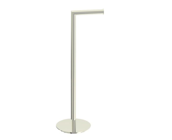 porte-papier hygiénique rond autoportant KFS-RD-TP nickel poli