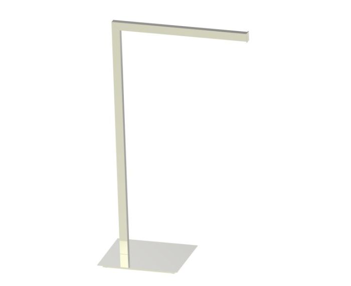 Square simple Towel Rail autoportant KFS-SQ-STR nickel poli