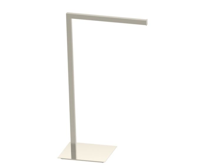 Square simple Towel Rail autoportant KFS-SQ-STR nickel brossé
