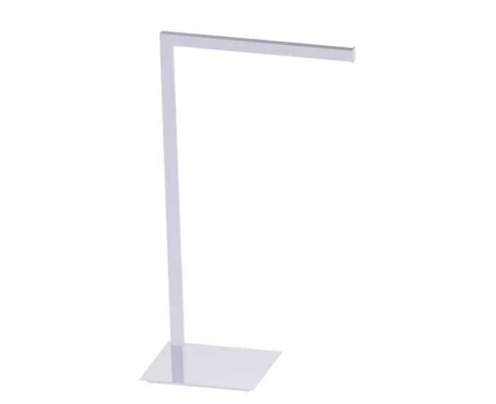 Square simple Towel Rail autoportant KFS-SQ-STR chrome poli