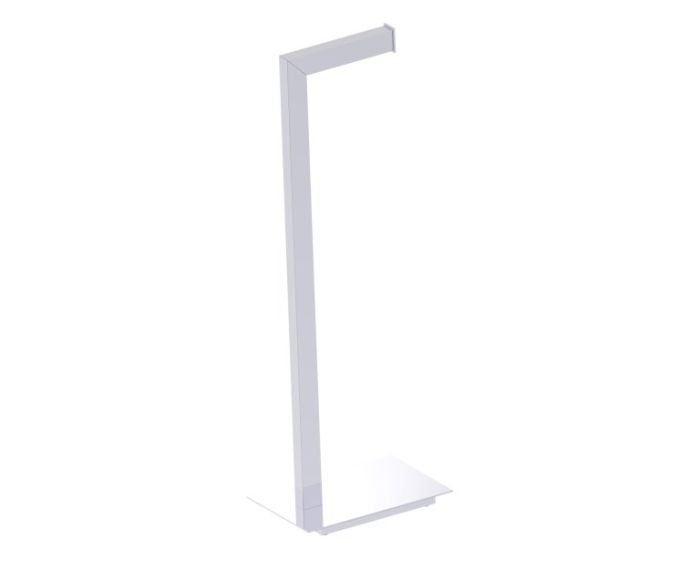 Square autoportant porte-papier hygiénique autoportant KFS-SQ-TP chrome poli
