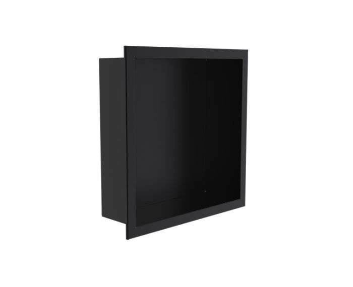 niche de douche en saillie 12 po x 12 po Niches de douche KSN-BE1212 noir mat