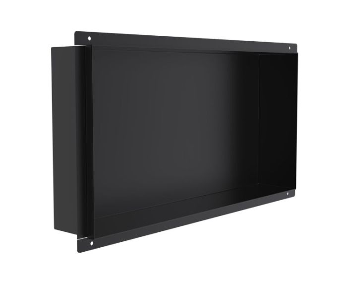 12 po x 24 po niche de douche prête à carreler Niches de douche KSN-TR1224 noir mat