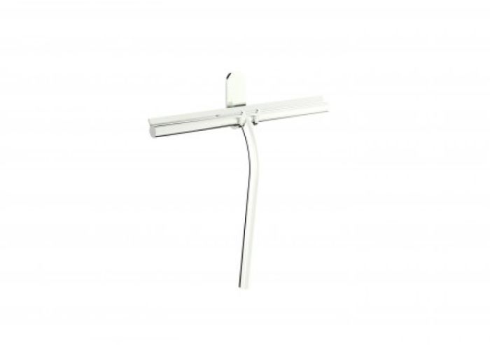 raclette de douche 9,5 po avec support HOTEL KSQ-10 nickel brossé