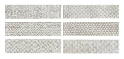 Carreau mural Loft Brick Blanc poli 2.6 po x 10.4 po