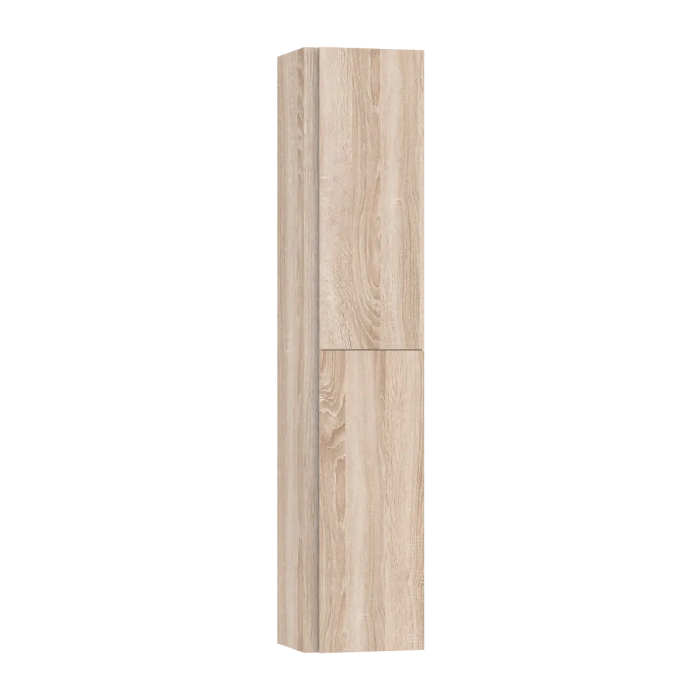 Armoire murale Porto 14x67" Chêne blanc