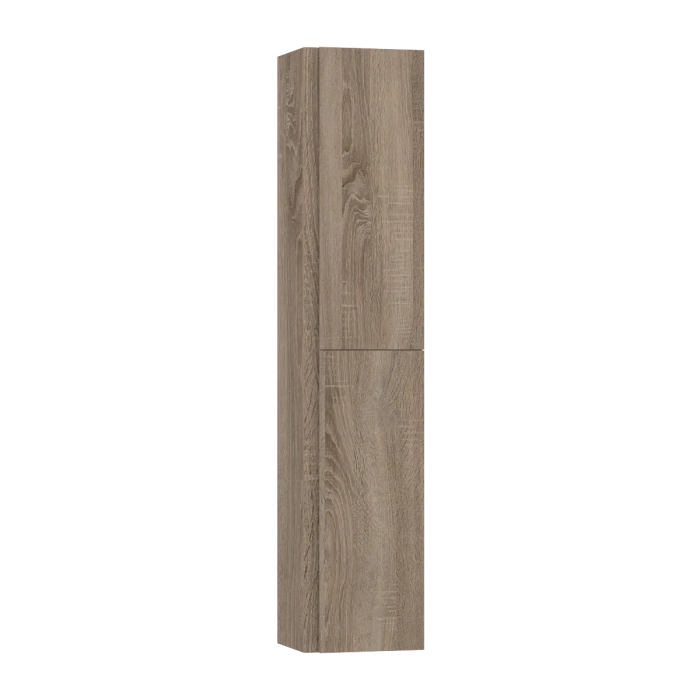 Armoire murale Porto 14x67" Chêne brossé