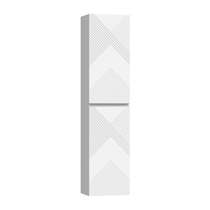 Armoire murale Omaha 16x67" Blanc mat