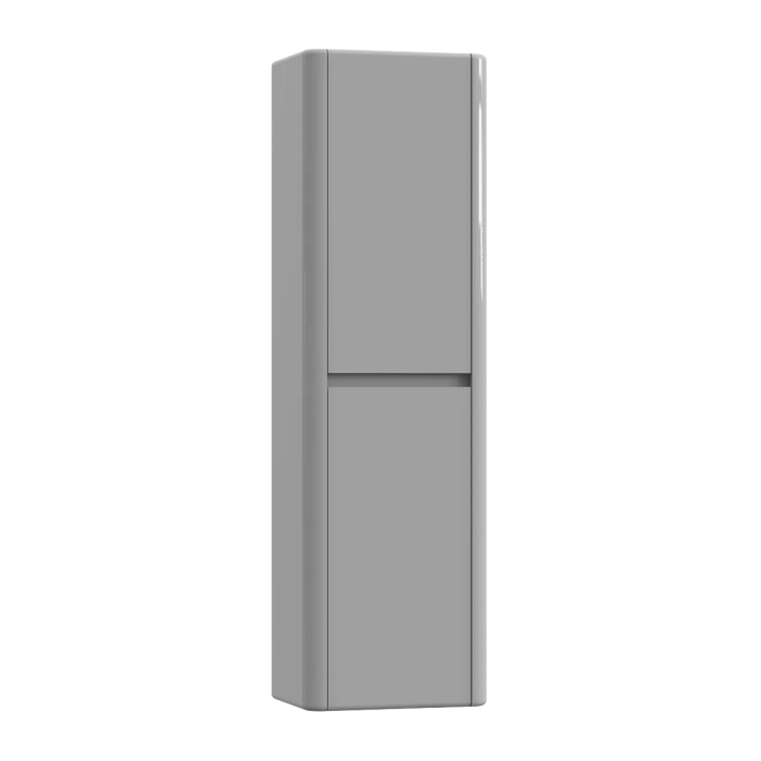 Armoire murale Luna 20x67" Gris laqué