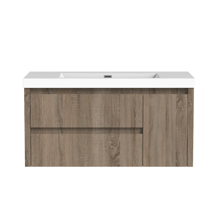 Meuble-lavabo Porto 42" chêne brossé