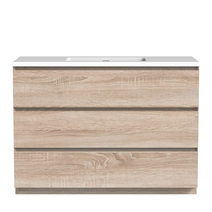 Meuble-lavabo Berlin 48" Chêne blanc