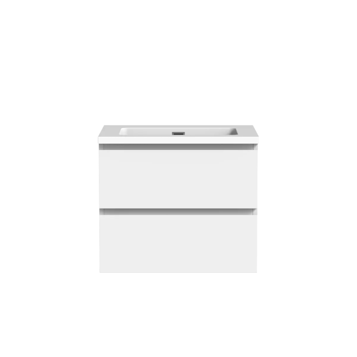 Meuble-lavabo Sidney 24" Blanc mat et choix de façades