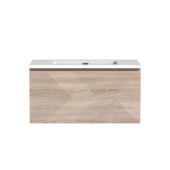 Meuble-lavabo Omaha 36" Chêne blanc