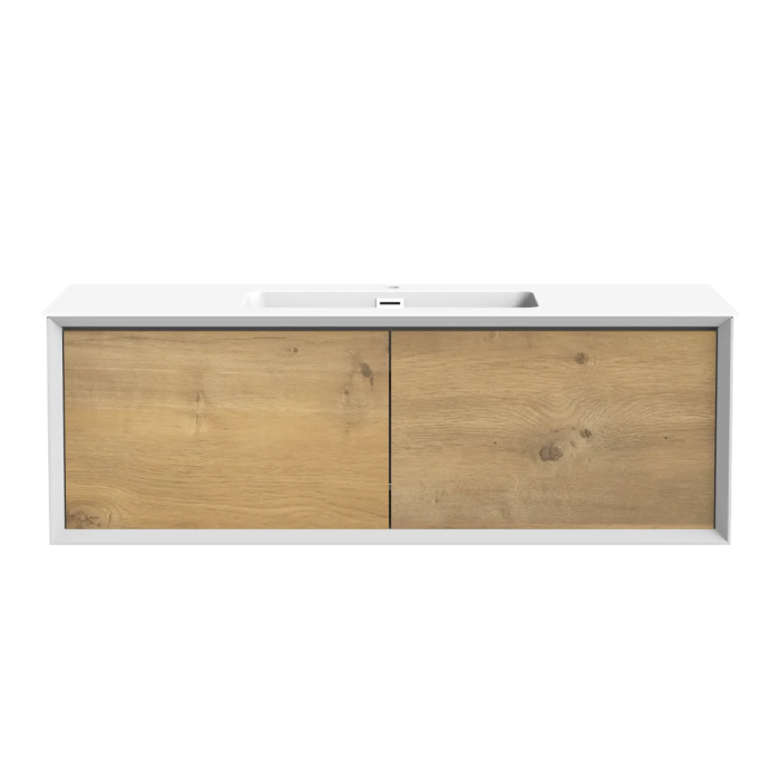 Meuble-lavabo Roma 48" Blanc mat