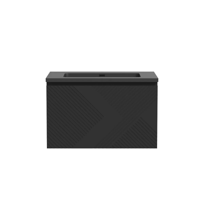 Meuble-lavabo Omaha 30" Noir jais