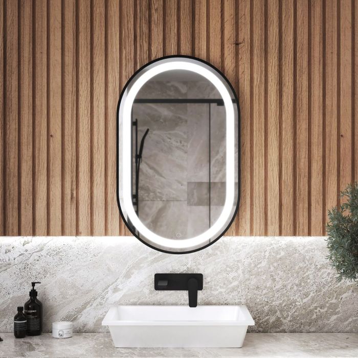 Miroir à éclairage Del pour salle de bain Effect 20 po