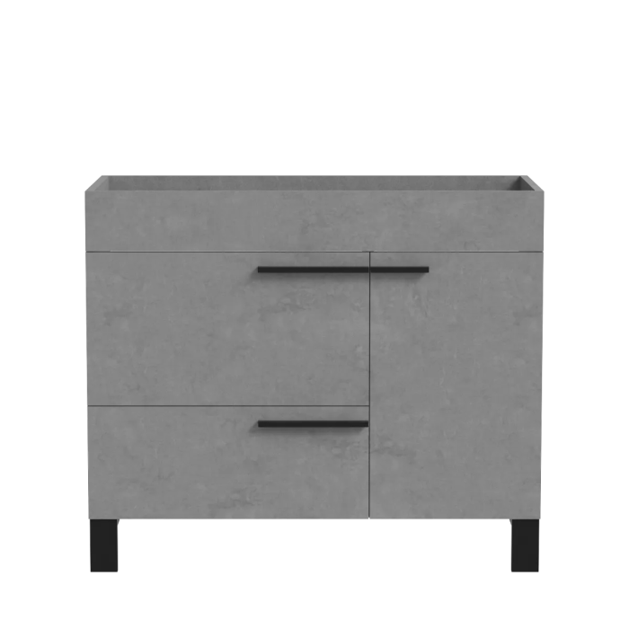 Meuble vanité Lima 40" Gris cendre