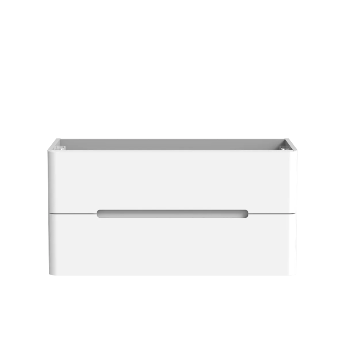Meuble vanité Lake 40" Blanc laqué