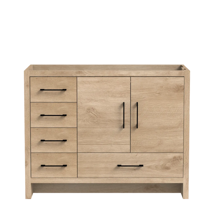 Meuble vanité Baja 42" Chêne contemporain