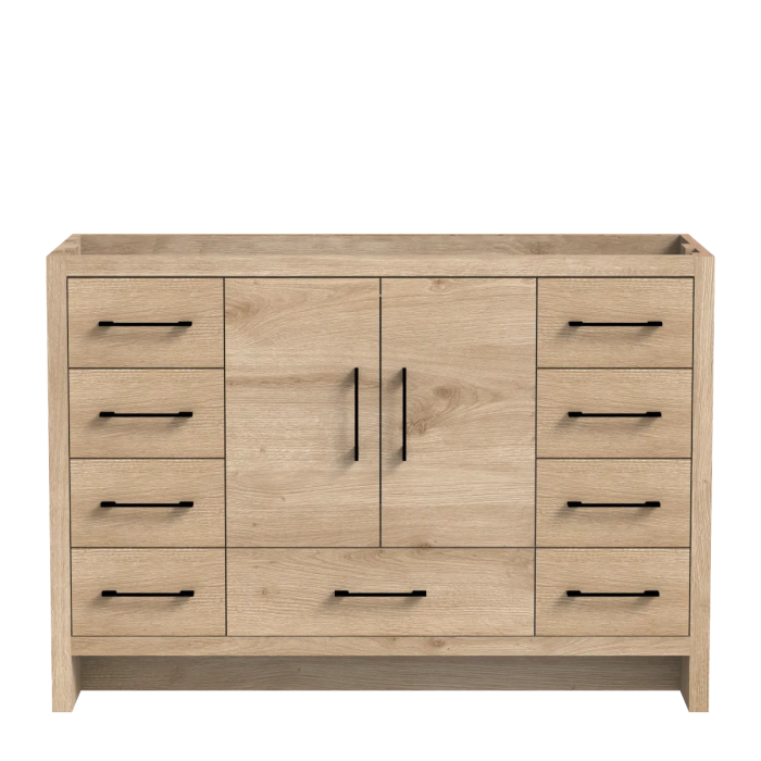 Meuble vanité Baja 48" Chêne contemporain