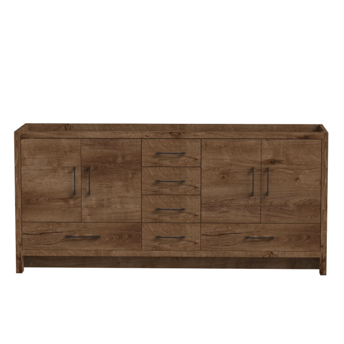 Meuble vanité double Baja 71" Rosewood