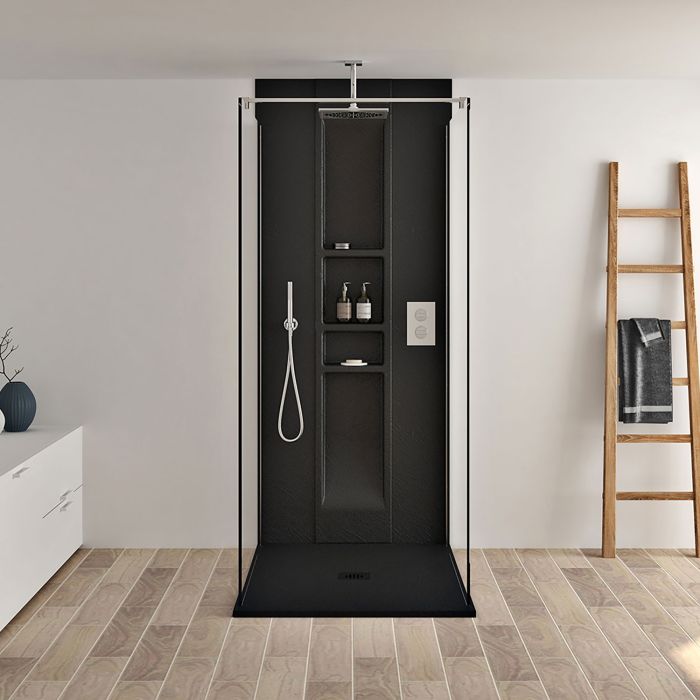 Niche noir Niche Slate noir