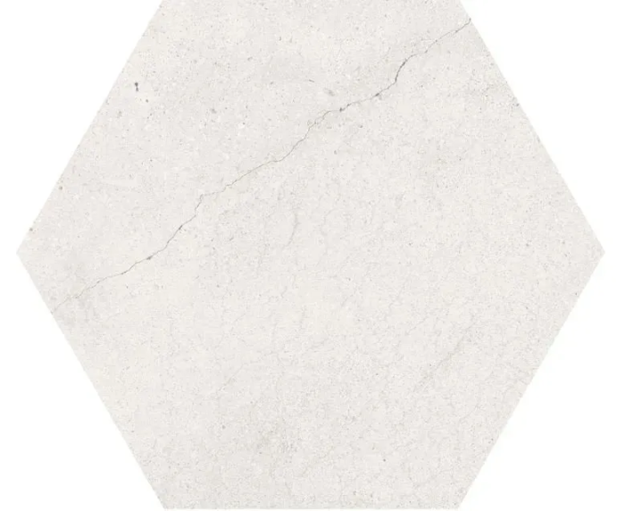 Carreau de porcelaine Murray Blanc satiné 8 po x 9.6 po