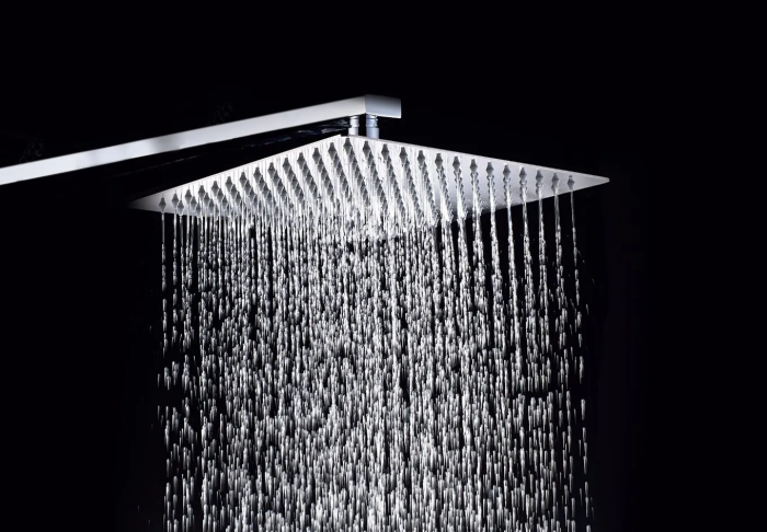 Tête de pluie carrée O-WET-SQ1212 12 po miroir poli