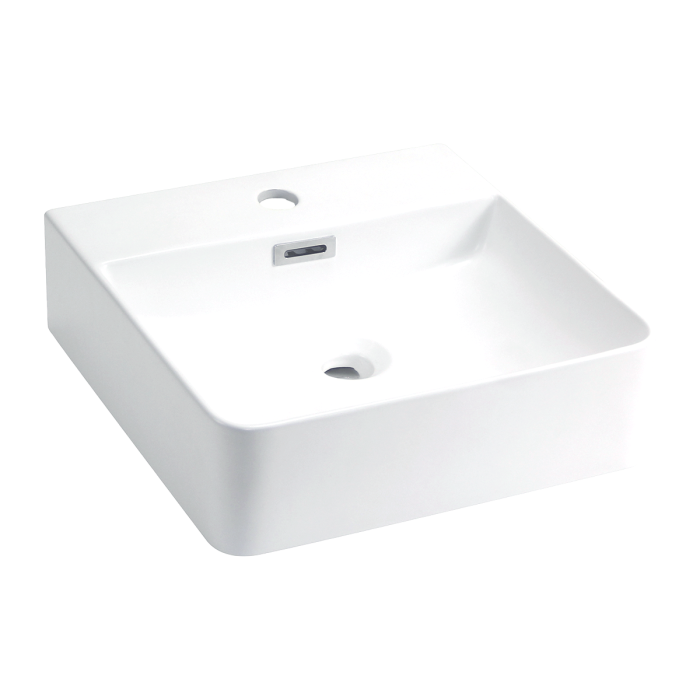 Vasque O B16 blanc en porcelaine vitrifiée