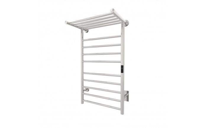 Chauffe-serviettes Symphony l en acier inoxydable chrome