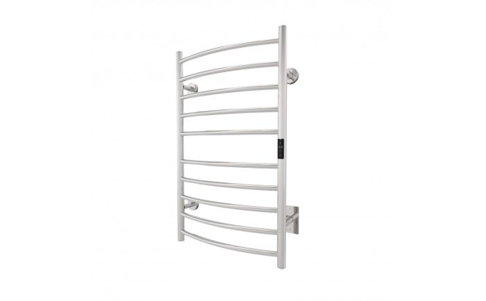 Chauffe-serviettes Wave I en acier inoxydable chrome