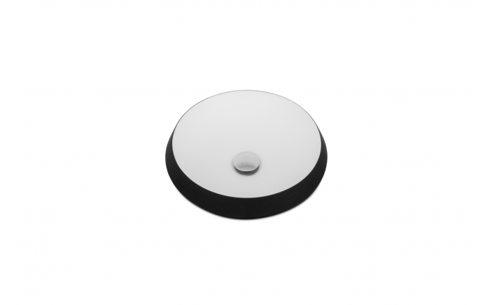 Lavabo semi-encastré Carribbean 15 po noir mat