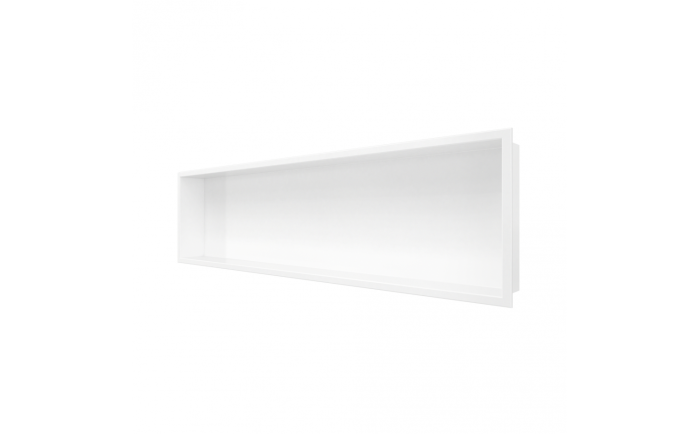 Niche de douche Arta III en acrylique blanc mat