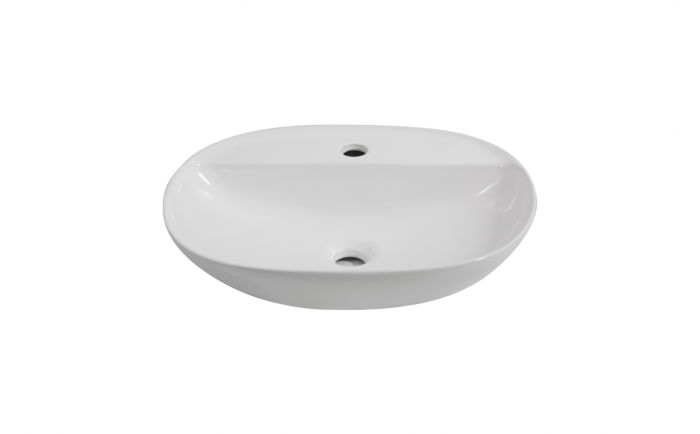 Lavabo vasque Laconia 20 po blanc lustré