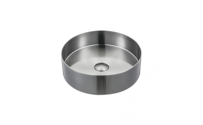 Lavabo vasque 14 3/ Kama l 16 po en acier inoxydable