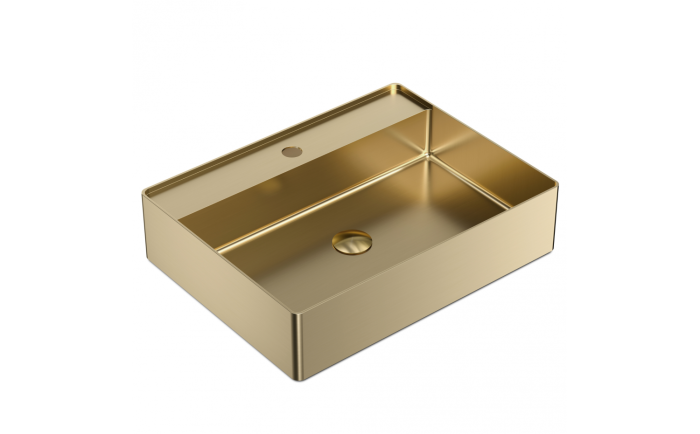 Lavabo vasque Elbe ll 21 5/8 po en acier inoxydable