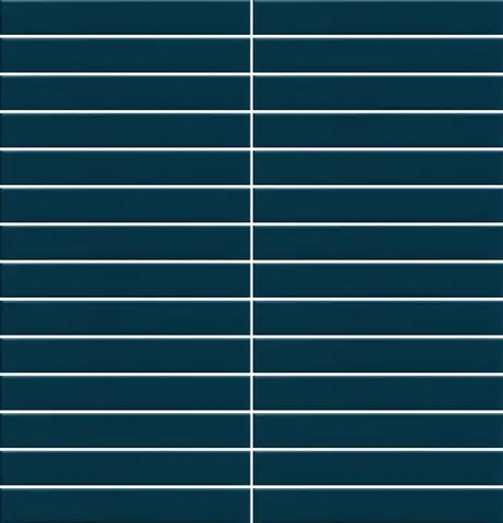 Mosaïque Stick Deep Navy mat 11.25 po x 11.75 po
