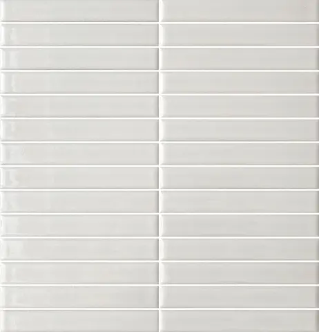 Mosaïque Stick Dover White lustré 11.25 po x 11.75 po