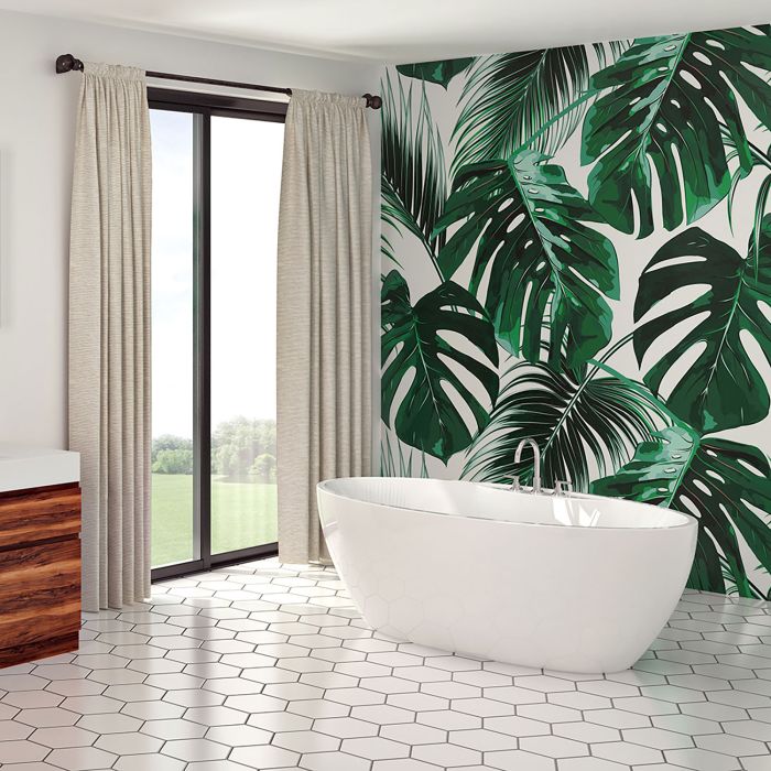 Baignoire autoportante Wave 66 1/2 po en acrylique blanc lustré