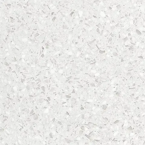 Carreau Marvel Gems Terrazzo White mat 24 po x 24 po