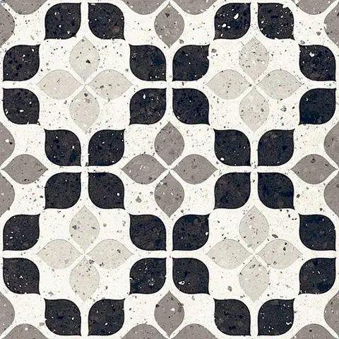 Carreau Frammenti Bianco Fiore mat 8 po x 8 po