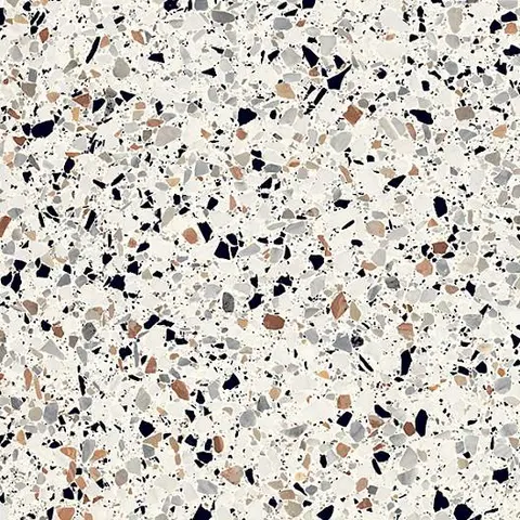 Carreau Frammenti Bianco Micro mat 8 po x 8 po