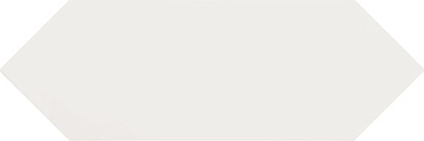 Carreau Kite White mat 4 po x 12 po